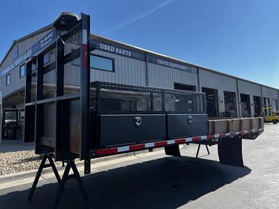 Custom Built 18 Ft Flatbed Truck Body