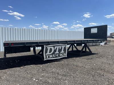 Custom Built 24 FT Flatbed Truck Body
