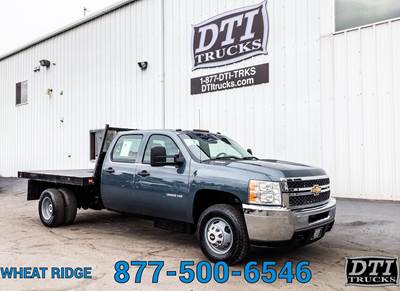 Chevrolet 3500HD 9 ft Flatbed Truck - 397HP, 5 Speed Automatic