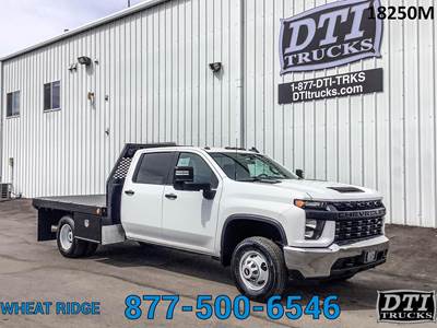 Chevrolet Silverado 3500HD 9.5 ft Flatbed Truck - 445HP, 10 Speed Automatic