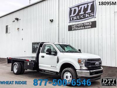 Ford F-350 XL Flatbed Truck - 330HP, 10 Speed Automatic