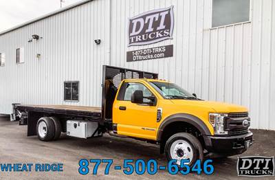 Ford F-450 Flatbed Truck - 330HP, 6 Speed Automatic, Liftgate