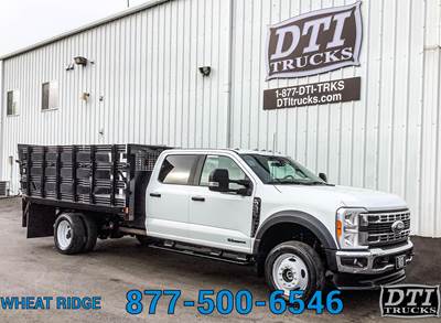 Ford F-550 Flatbed Truck - 330HP, 6 Speed Automatic, Liftgate