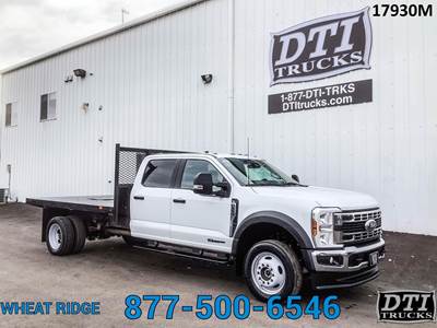 Ford F-550 11 ft Flatbed Truck - 330HP, 6 Speed Automatic