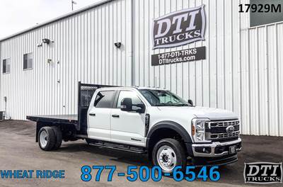 Ford F-550 Flatbed Truck - 330HP, 10 Speed Automatic
