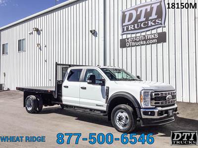 Ford F-550 11 ft Flatbed Truck - 330HP, 10 Speed Automatic