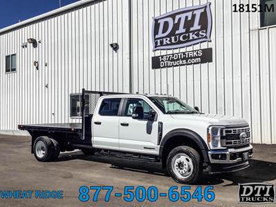 Ford F-550 Flatbed Truck - 330HP, 10 Speed Automatic