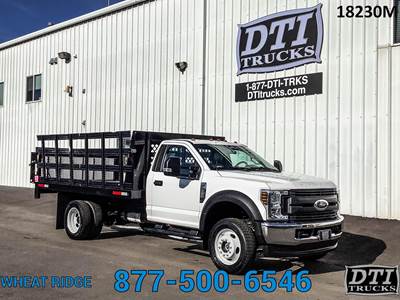Ford F-550 Flatbed Truck - 405HP, 6 Speed Automatic, Liftgate