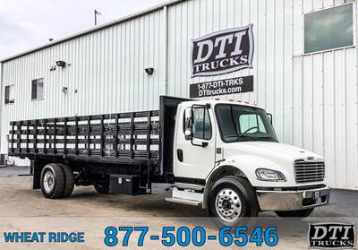 Freightliner M2 106 26 ft Flatbed Truck - 220HP, 6 Speed Allison Rds Automatic