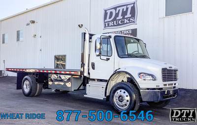 Freightliner M2 106 Flatbed Truck - 350HP, 6 Speed Automatic