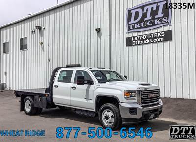 GMC 3500 Flatbed Truck - 445HP, 6 Speed Automatic
