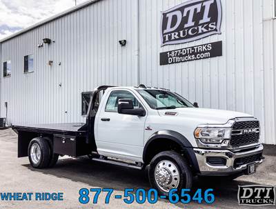 RAM 5500 12 ft Flatbed Truck - 360HP, 6 Speed Automatic