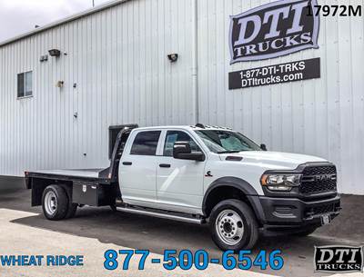 RAM 5500 Flatbed Truck - 360HP, 6 Speed Automatic