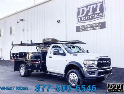 RAM 5500 12 ft Flatbed Truck - 360HP, 6 Speed Automatic