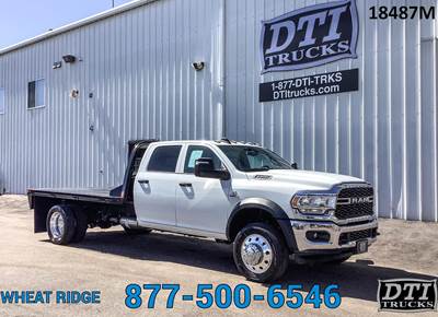 RAM 5500 11 ft Flatbed Truck - 360HP, 6 Speed Automatic