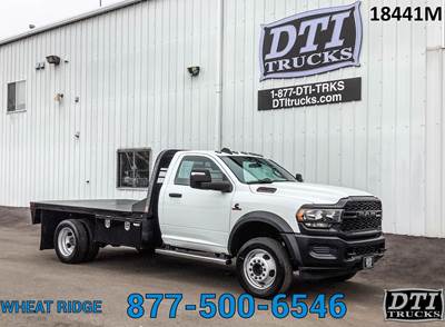RAM 5500 12 ft Flatbed Truck - 360HP, 6 Speed Automatic
