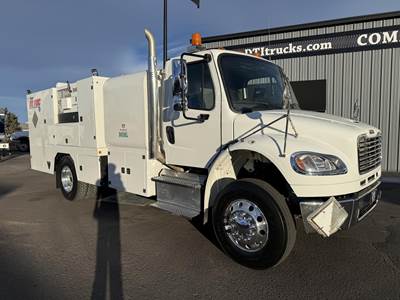 Freightliner M2 106 Single Axle Fuel & Lube Truck - Detroit, 330HP, 6 Speed Allison Rds Automatic