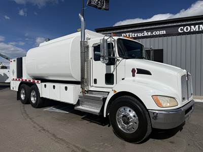 Kenworth T370 Tandem Axle Fuel & Lube Truck - Paccar, 350HP, 6 Speed Allison Rds Automatic