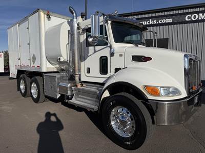 Peterbilt 348 Tandem Axle Fuel & Lube Truck - Paccar, 330HP, 6 Speed Allison Rds Automatic