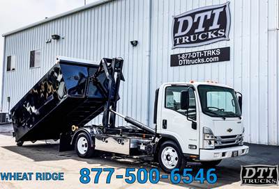 Chevrolet 4500 Single Axle Hooklift Truck - L8T, 401HP, 6 Speed Automatic