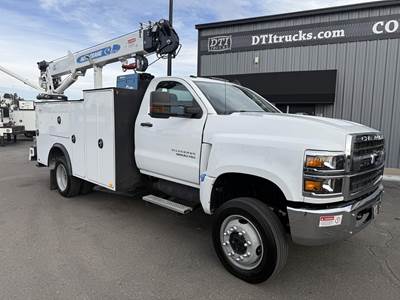 Chevrolet Silverado 5500HD Mechanic / Service Truck - Duramax, 350HP, 6 Speed Automatic
