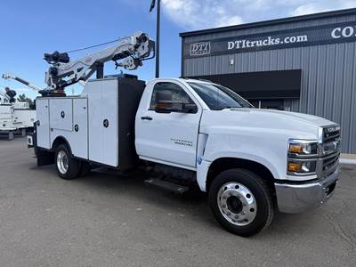 Chevrolet Silverado 6500HD Mechanic / Service Truck - Isuzu, 350HP, 6 Speed Automatic