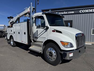 Peterbilt 537 Mechanic / Service Truck - Paccar, 350HP, 6 Speed Allison Rds Automatic