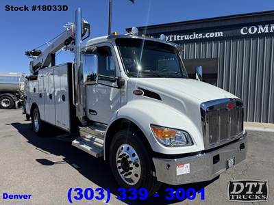 Peterbilt 537 Mechanic / Service Truck - Paccar, 350HP, 6 Speed Allison Rds Automatic