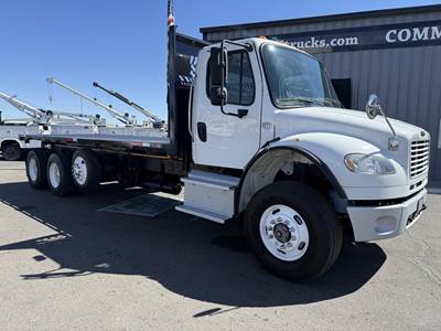 Freightliner M2 106 Tri Axle Truck - Cummins, 350HP, 6 Speed Allison Rds Automatic