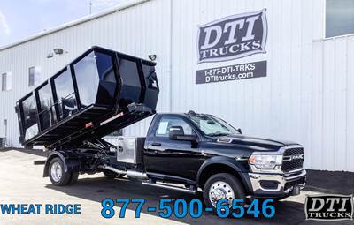 RAM 5500 Single Axle Roll Off Truck - Cummins, 330HP, 6 Speed Automatic
