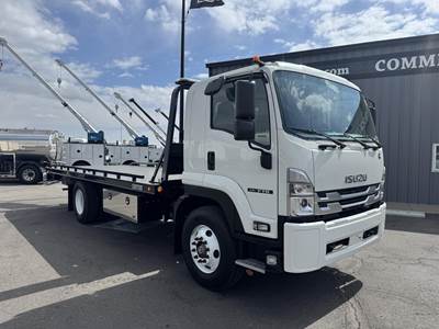 Isuzu FTR Rollback Tow Truck - Cummins, 260HP, 6 Speed Allison Rds Automatic