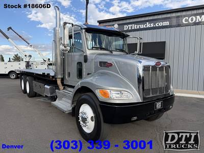 Peterbilt 348 Tandem Axle Rollback Tow Truck - Paccar, 330HP, 6 Speed Allison Rds Automatic