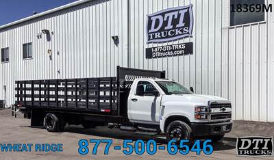 Chevrolet Silverado 6500HD Stake Bed Truck - 350HP, Automatic