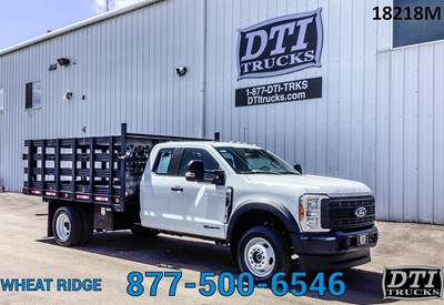 Ford F-550 Stake Bed Truck - 330HP, 10 Speed Automatic