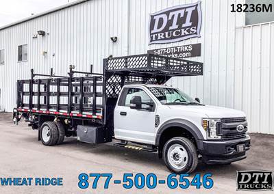 Ford F-550 Stake Bed Truck - 288HP, 6 Speed Automatic