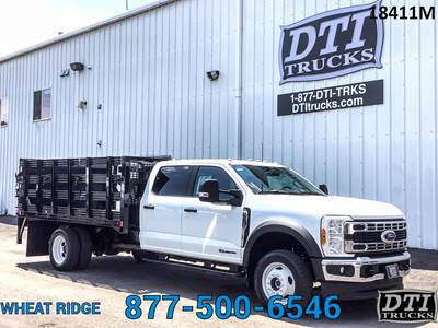 Ford F-550 Stake Bed Truck - 330HP, 10 Speed Automatic