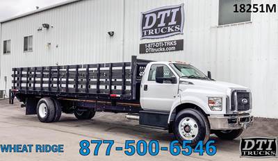 Ford F-650 Stake Bed Truck - 335HP, 6 Speed Automatic