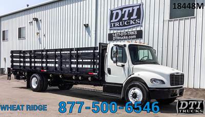 Freightliner M2 106 Stake Bed Truck - 250HP, 6 Speed Allison Rds Automatic