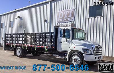 Hino L6 Stake Bed Truck - 260HP, 6 Speed Allison Rds Automatic