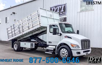 Peterbilt 536 Stake Bed Truck - 240HP, 8 Speed Automatic