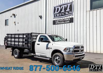 RAM 3500 Stake Bed Truck - 325HP, Automatic