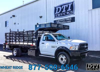 RAM 5500 Stake Bed Truck - 325HP, 6 Speed Automatic