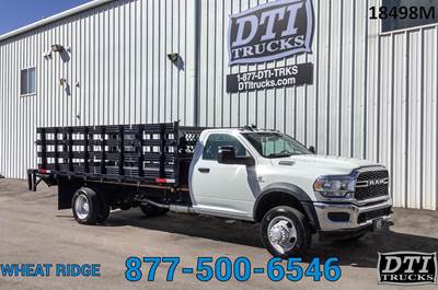 RAM 5500 Stake Bed Truck - 360HP, 6 Speed Automatic