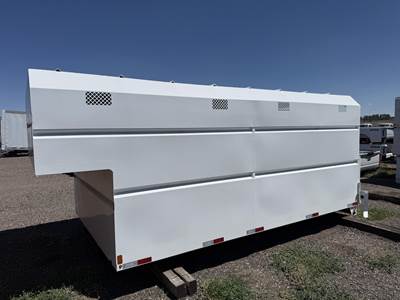 New 2026 K&K Manufacturing 16' x 92" Chipper Truck Body with Hoist