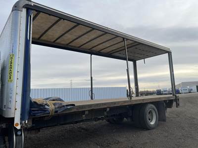 Brown 24 FT Van Truck Body