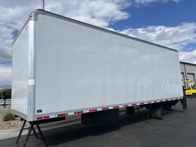 Brown 26 FT Van Truck Body