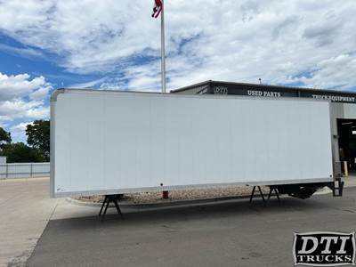 Brown 28 FT Van Truck Body