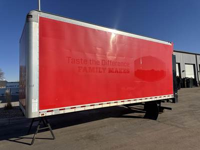 Morgan 20 FT Van Truck Body