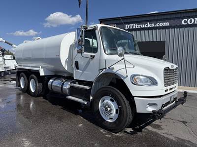 Freightliner M2 106 4000 Gallon Water Truck - Detroit 350HP, 6 Speed Allison Rds Automatic