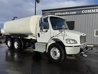 Freightliner M2 106 4000 Gallon Water Truck - Detroit 300HP, 6 Speed Allison Rds Automatic